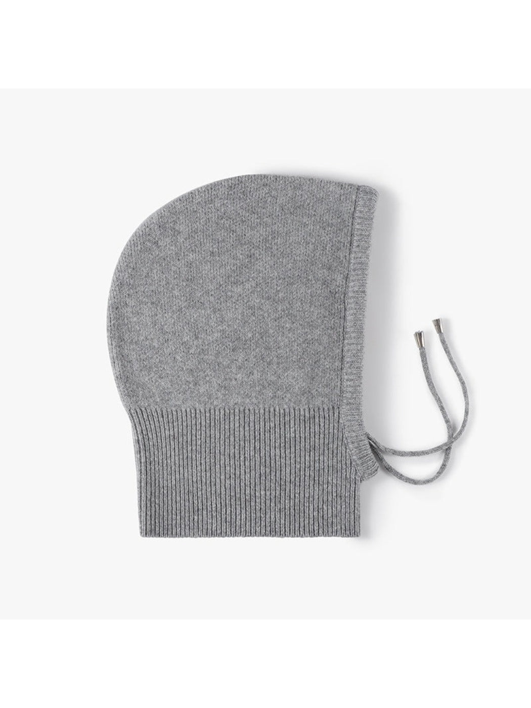 Haila - Drawstring Balaclava Hood with Ribbed Neck