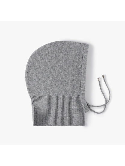 Haila - Drawstring Balaclava Hood with Ribbed Neck