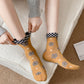Rufia - Colorful Floral Pattern Mid-Calf Socks