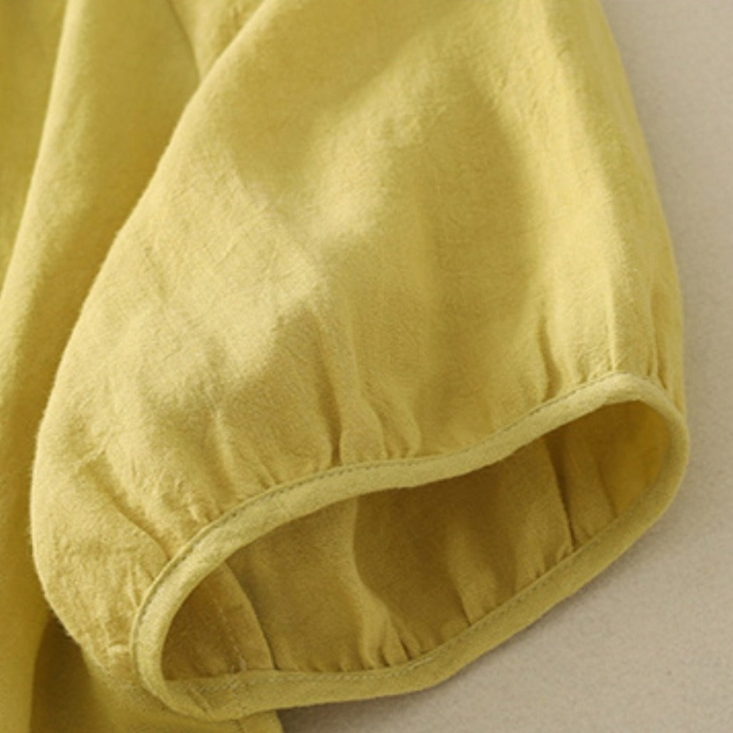 Crosa - Loose Open-Knit Blouse