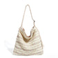 Cosbai - Rainbow Woven Single-shoulder Bag with Large Capacity