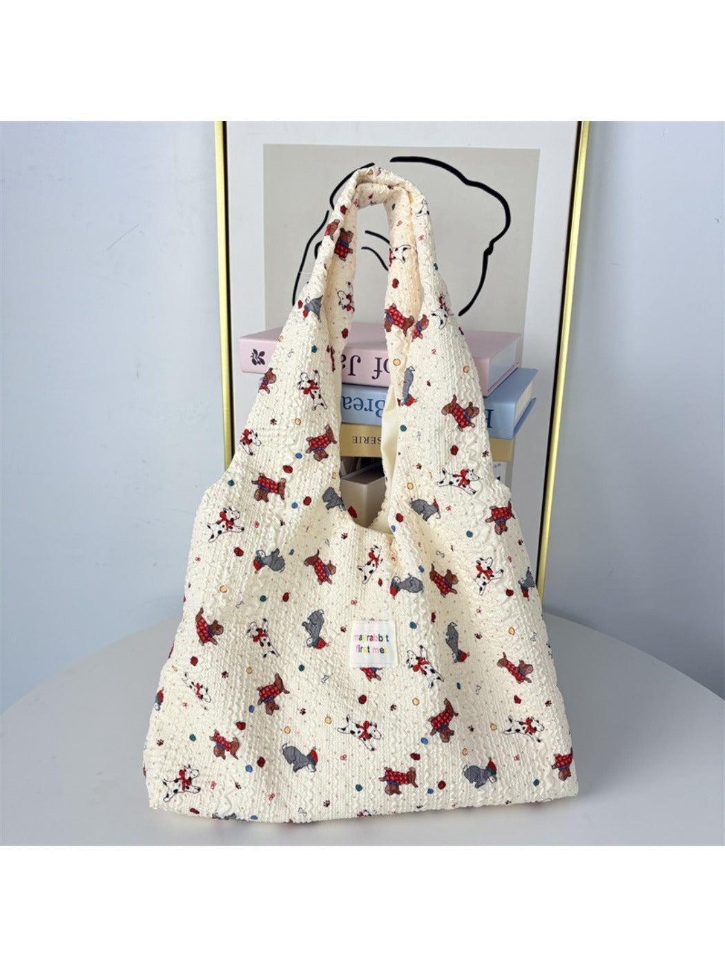 Cosbai – Cute Tote Bag with Cartoon Patterns