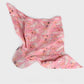 Side view of Haila cartoon tie back baseball cap showing curved brim and adjustable back strap