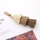 Koco - Handmade Cotton Rope Tassel Keychain