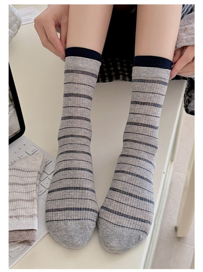 Rufia - Soft Contrast Line Crew Socks product image 6