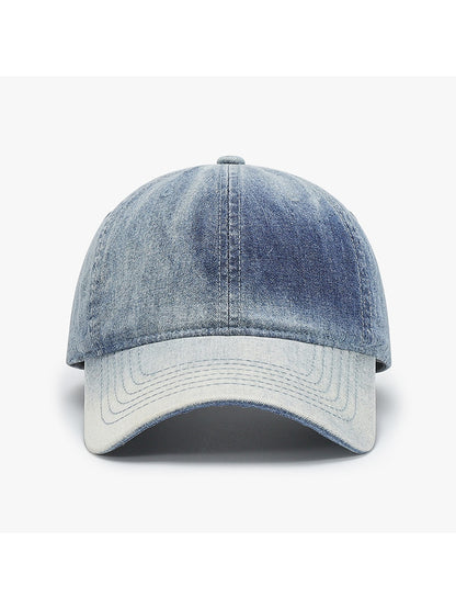 Haila - Vintage Washed Plain Adjustable Baseball Cap
