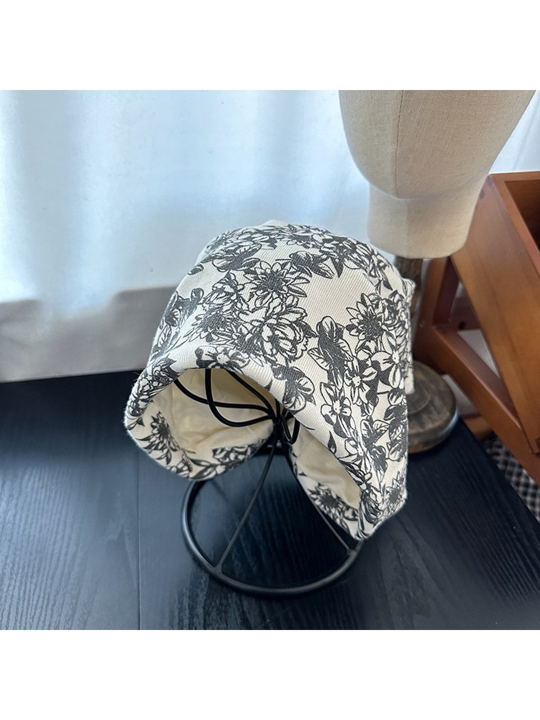 Haila - Casual Printed Slouchy Brimless Beanie Hat