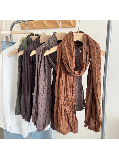 Scarvii - Polka Dot Lightweight Spring Scarf