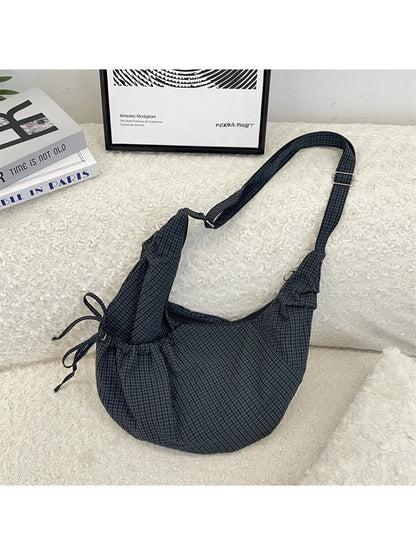 Cosbai - Croissant Shoulder Bag for Women