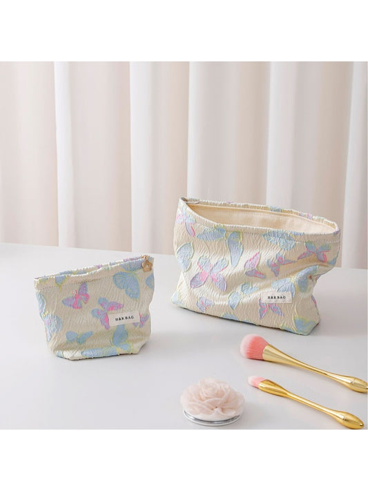 Cosbai Butterfly Print Handheld Cosmetic Bag product image