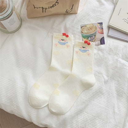 Rufia - 3D Cartoon Animal Mid-Calf Socks