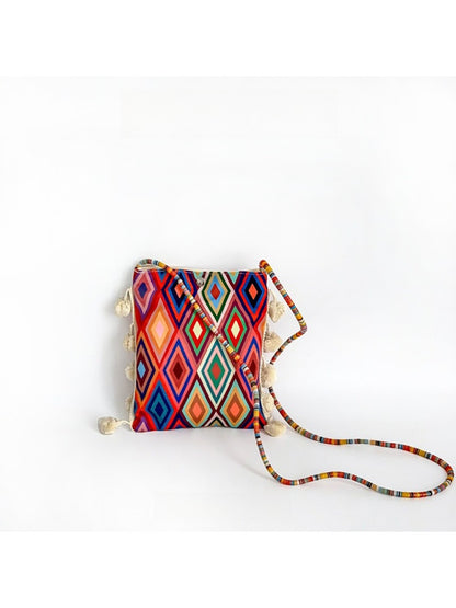 Cosbai - Bohemian Small Phone Purse & Crossbody Bag