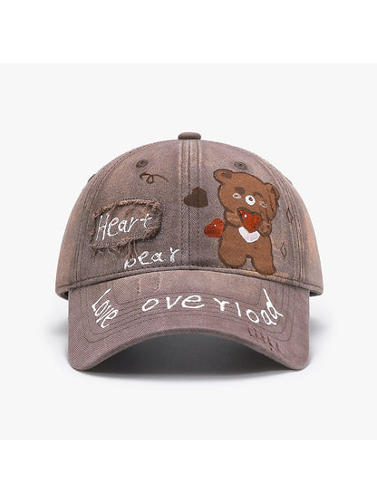 Haila - Foldable Casual Outdoor Curved Brim Baseball Cap