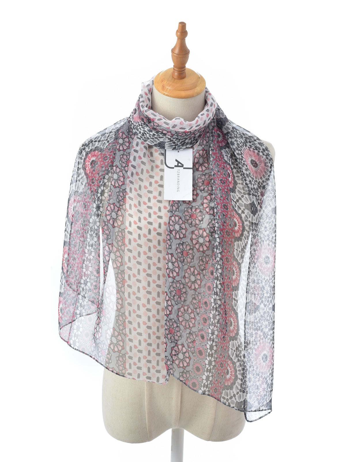 Scarvii - Boho Flowy Thin Scarf - Soft & Breathable