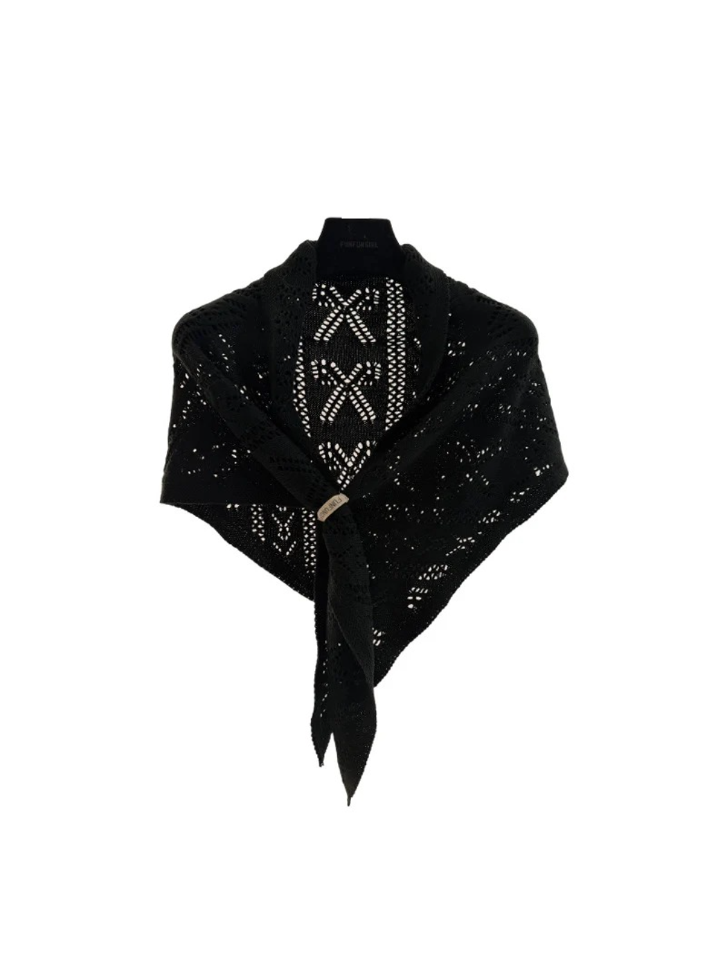 Scarvii - Textured Crochet Triangle Wrap