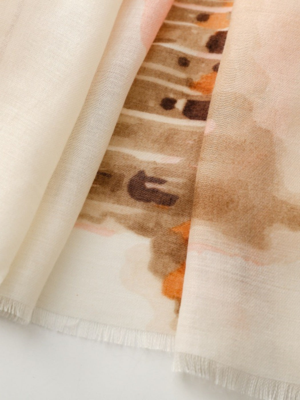 Scarvii - Oversized Landscape Print Scarf