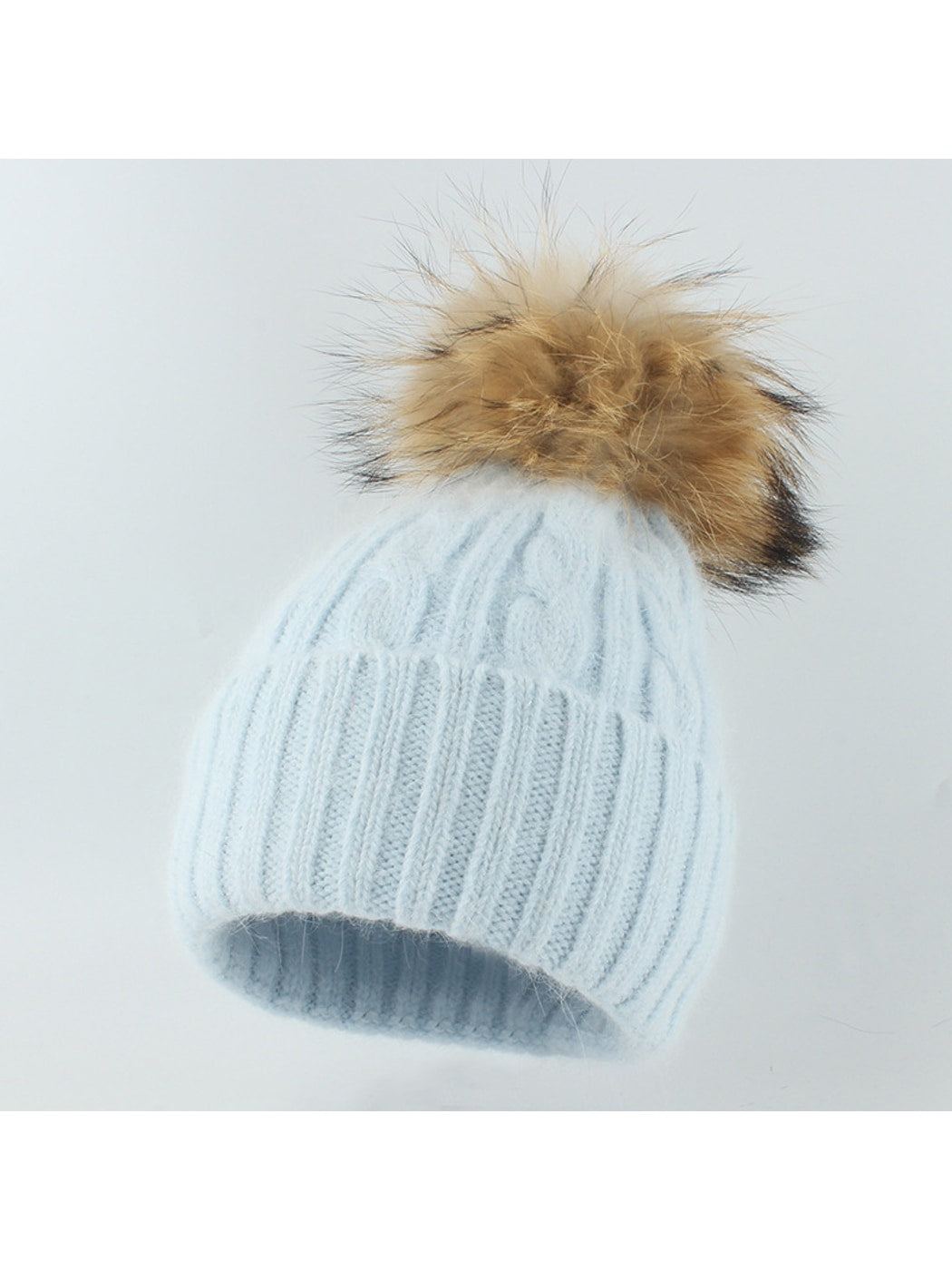 Haila - Thickened Ribbed Cuff Winter Knit Beanie