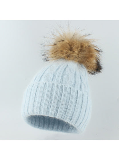 Haila - Thickened Ribbed Cuff Winter Knit Beanie