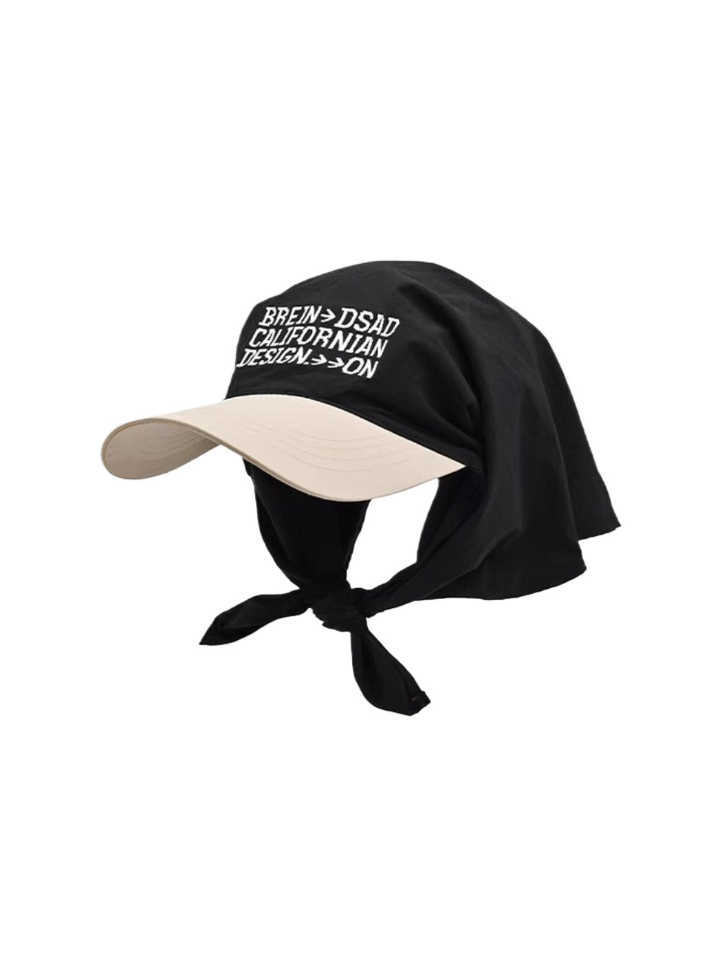 Haila - Contrast Brim Scarf Baseball Cap