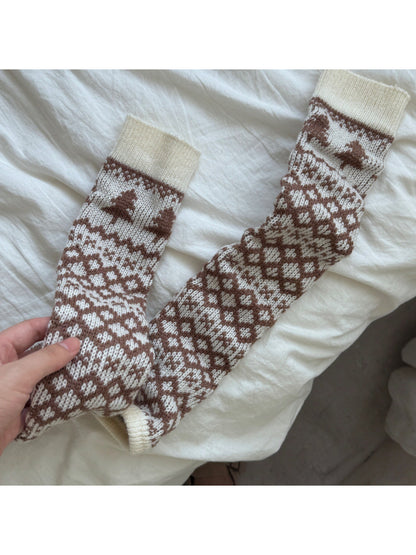 Rufia - Nordic Pattern Slouch Crew Socks product image 7