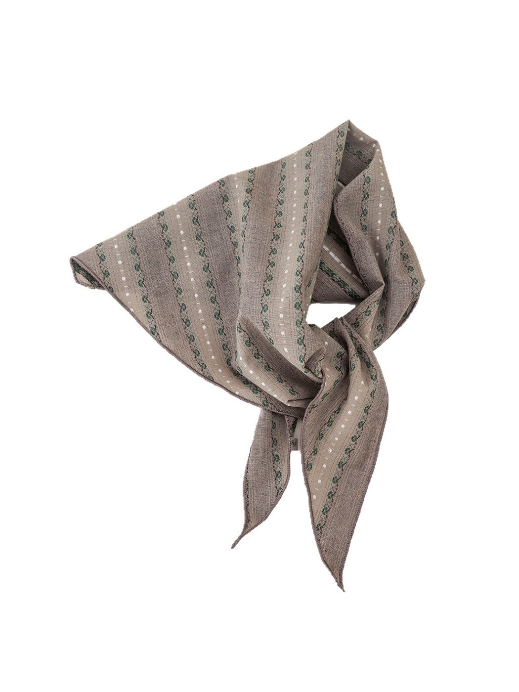 Scarvii - Pastel Floral Print Triangle Bandana