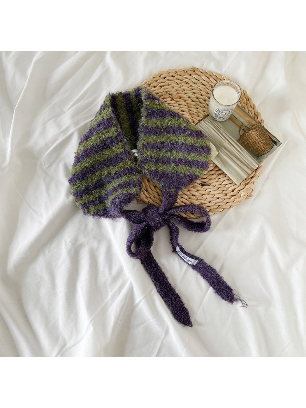 Scarvii - Cozy Winter Striped Knit Scarf