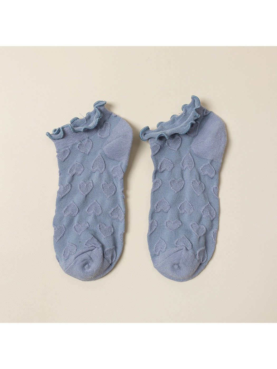 Rufia - Textured Heart Ankle Socks product image 12