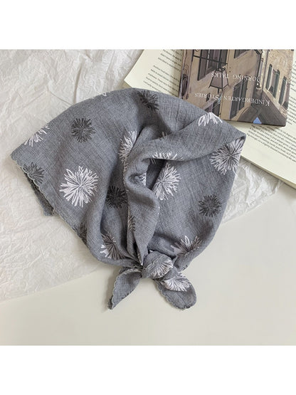 Scarvii - Bohemian Scarf with Dandelion Patterns