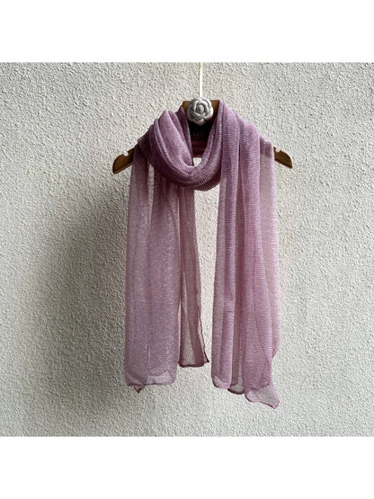 Scarvii - Elegant Solid Color Summer Wrap Scarf