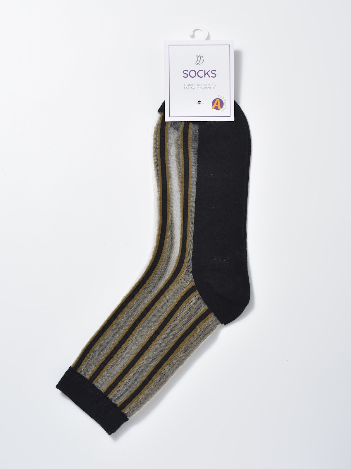 Rufia - Abstract Floral Sheer Crew Socks product image 3