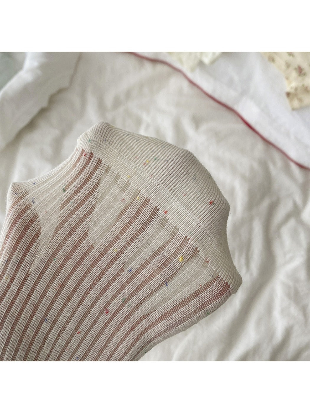 Rufia - Retro Simple Mid-Calf Socks - Sweet & Vintage