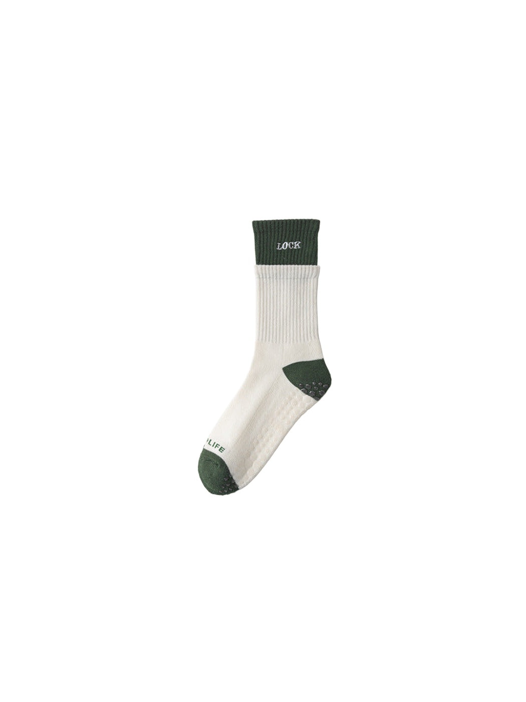 Rufia - Color Block Ribbed Cuff Socks