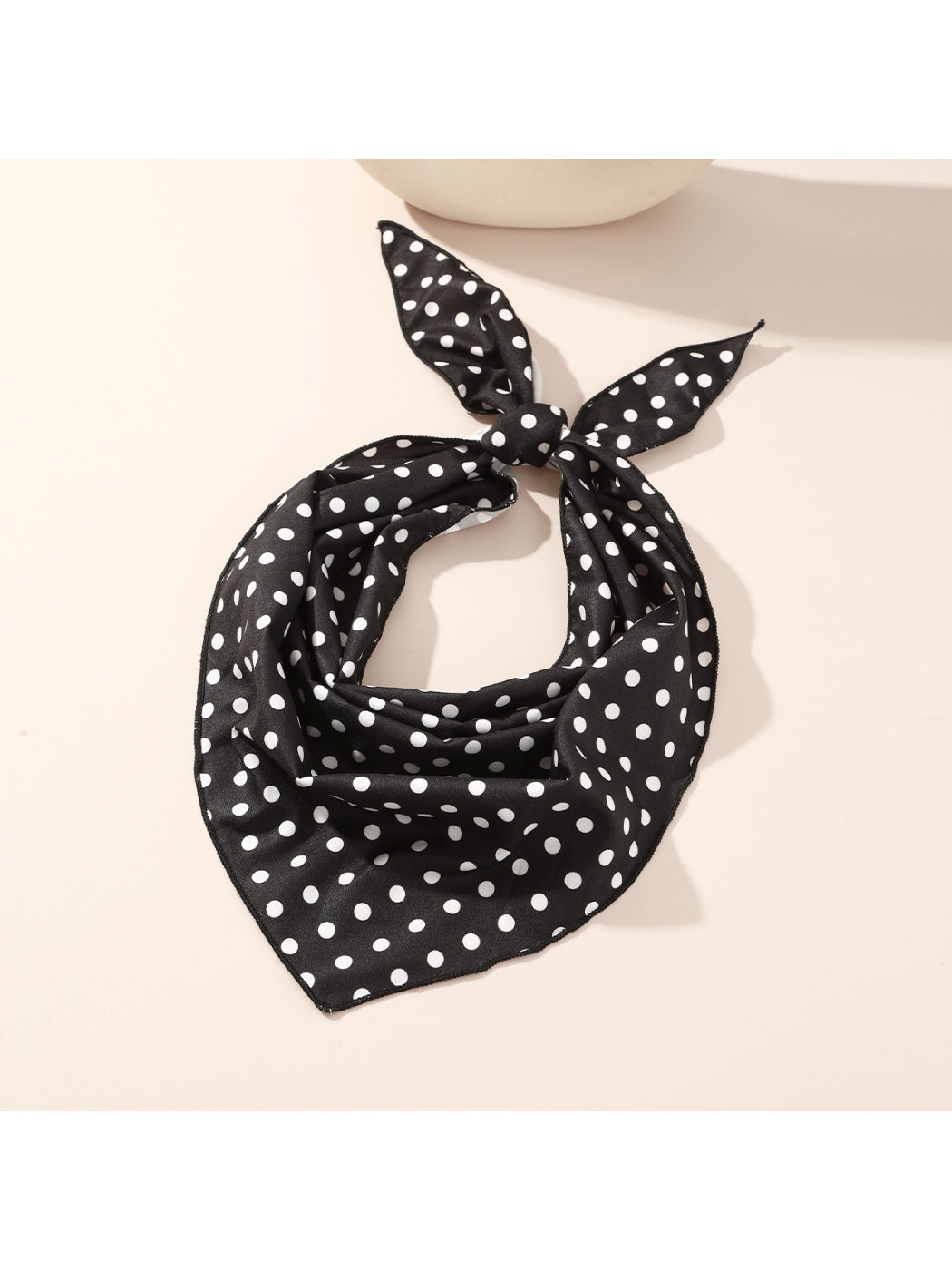 Scarvii Polka Dot Triangle Scarf