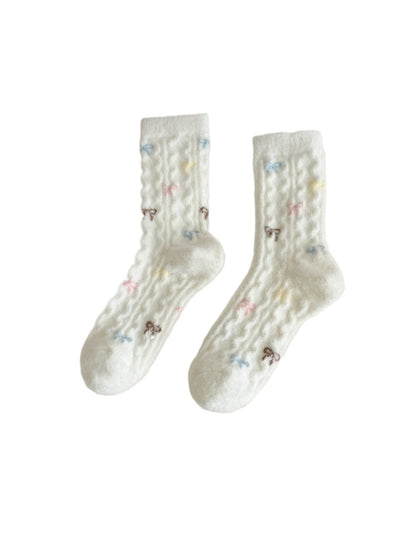 Rufia – Cozy Cartoon Dog Plush Sleep Socks