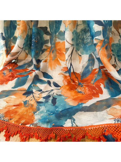 Scarvii - Vintage Garden Summer Wrap Scarf
