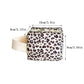 Cosbai soft handle cosmetic bag photographed from an angled top view