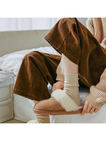 Rufia - Solid Color Mid-Calf Socks