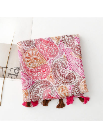 Scarvii - Flowing Paisley Pattern Everyday Scarf