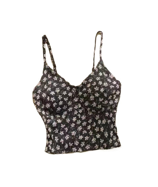 Vesty - Floral French Strappy Top - Sweet & Sexy