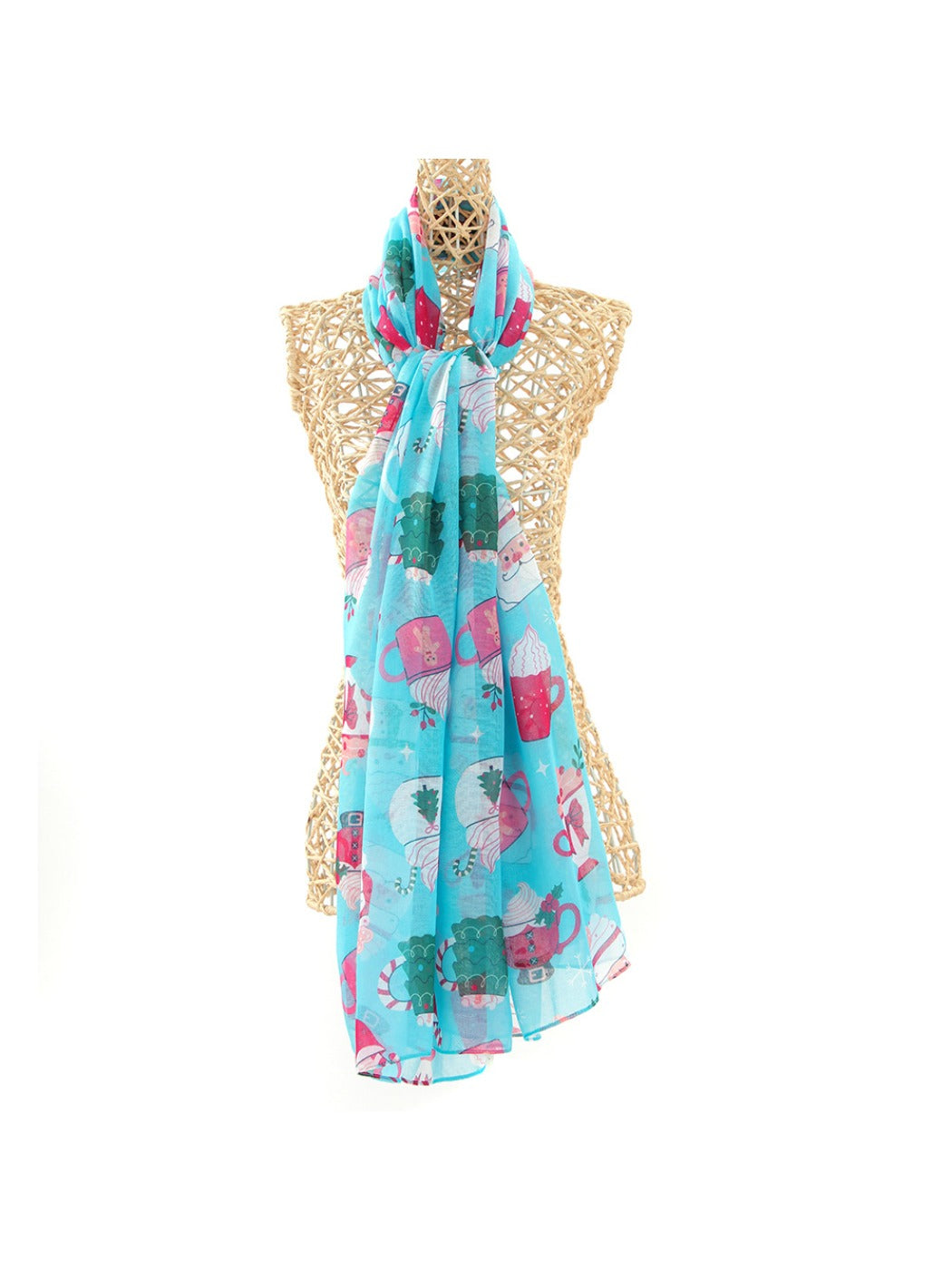 Scarvii - Autumn & Winter Scarf with Christmas Print