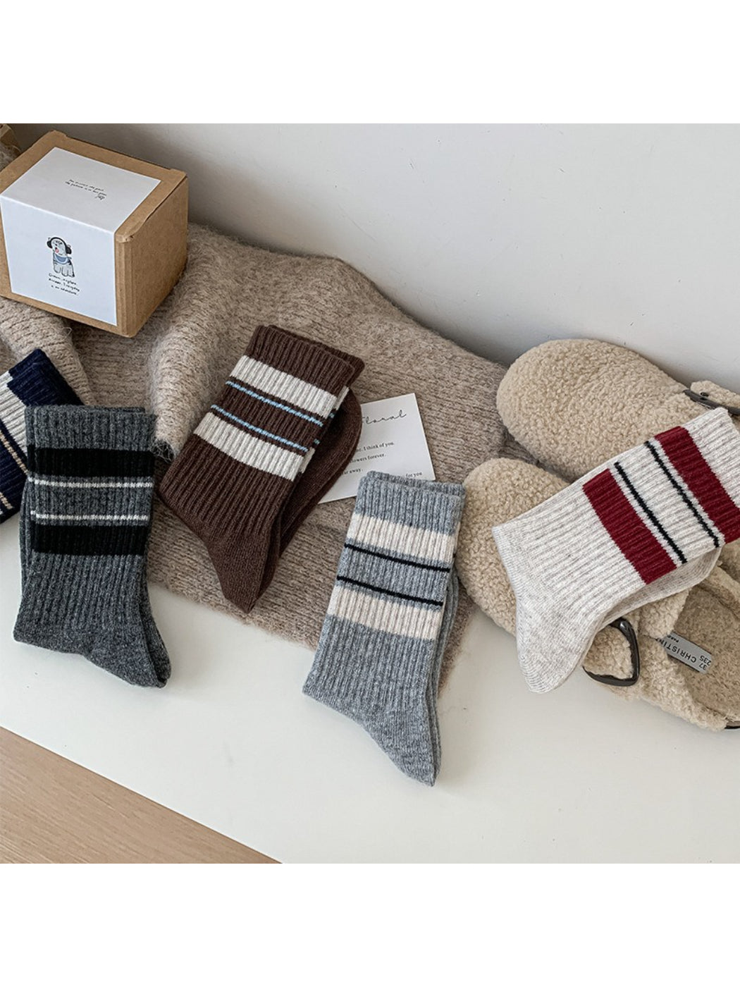 Rufia - Heritage Stripe Crew Socks product image 2