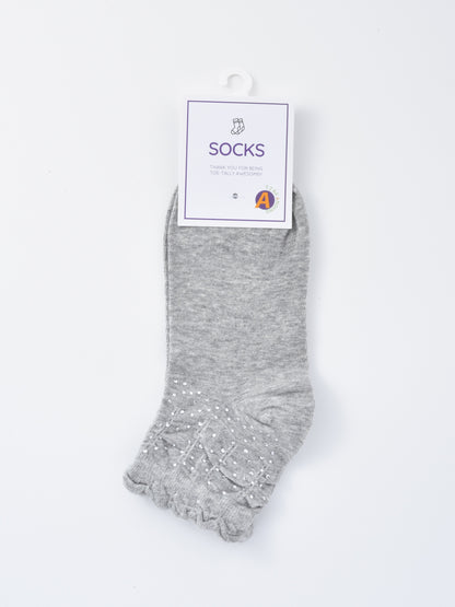 Rufia - Bubble Trim Solid Low-Cut Socks
