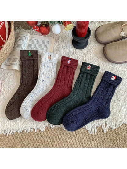 Rufia – Winter Holiday Knit Socks