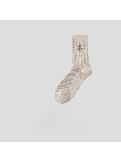 Rufia - Small Animal Detail Crew Socks