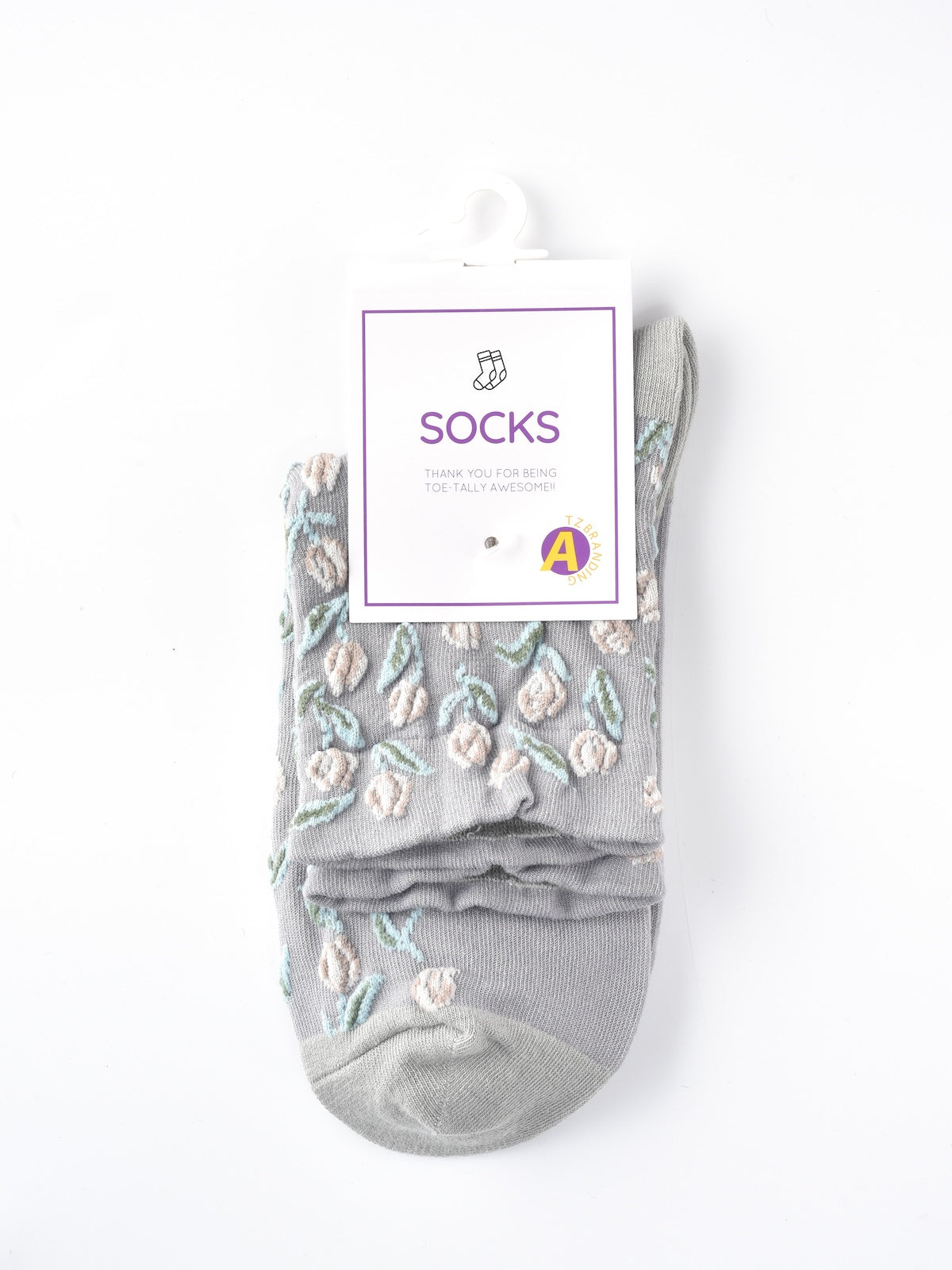 Rufia – Capsule Tulip Pattern Crew Socks
