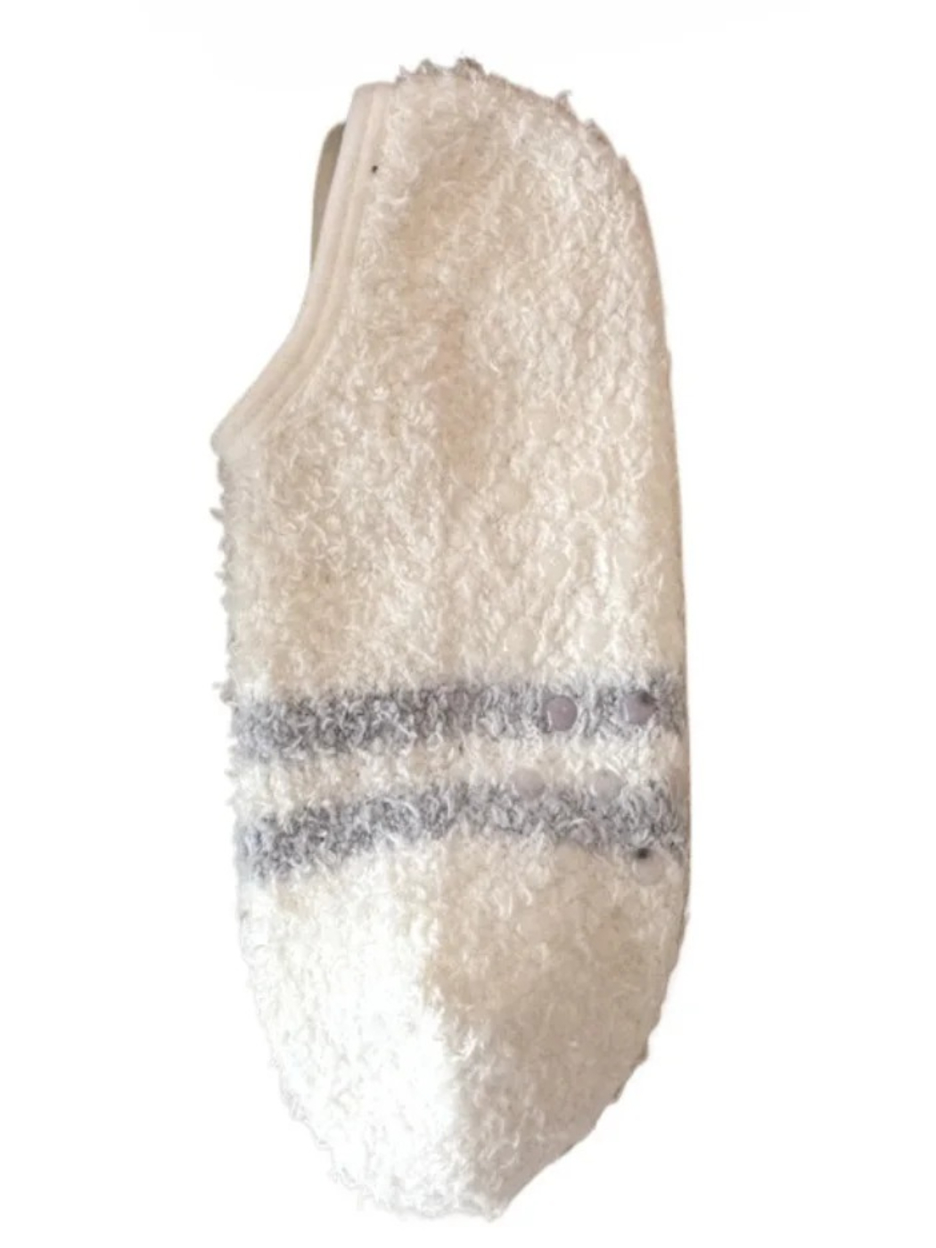 Rufia - Fuzzy Striped Low Cut Socks