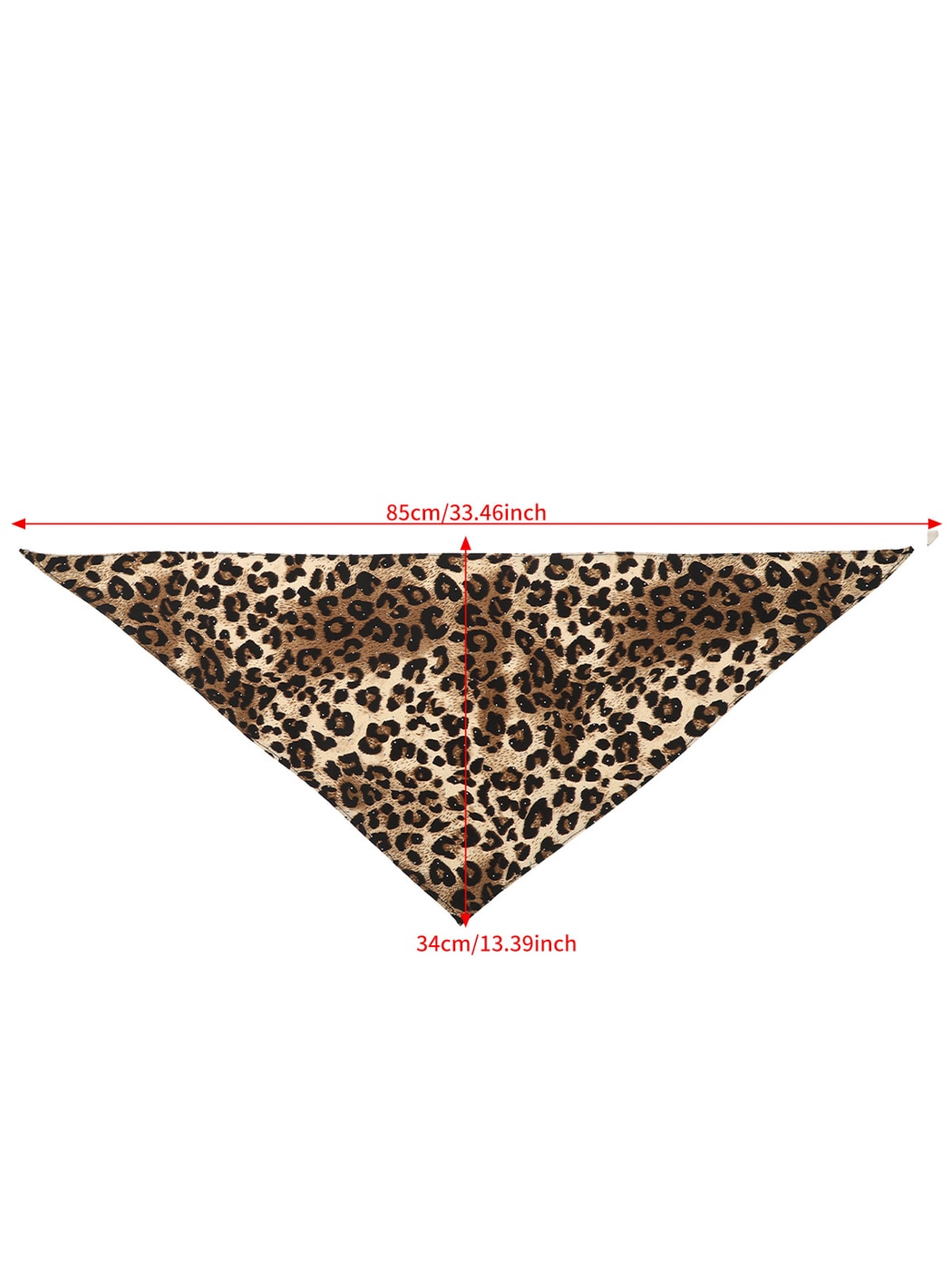 Scarvii - Chic Butterfly Print Triangle Bandana