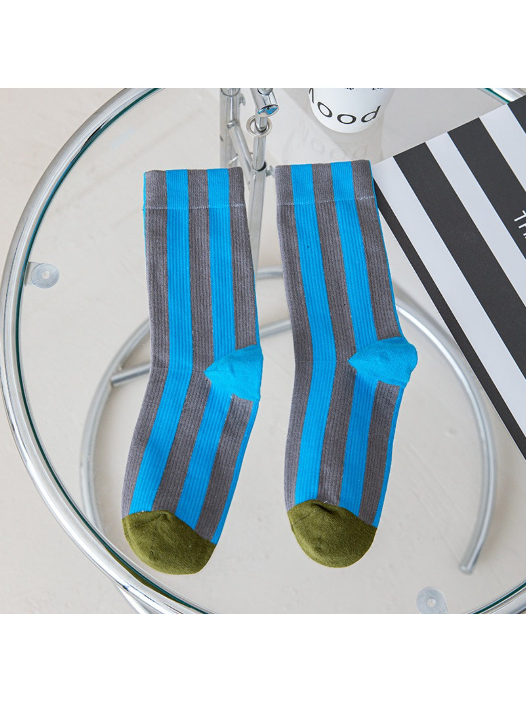 Rufia - Bold Stripe Crew Socks product image 7