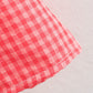 Crosa - Oversized Checkered Love Cardigan - Breezy Summer Cover-Up