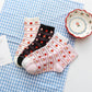 Rufia - Strawberry Cake Pattern Lace Socks